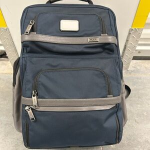 Tumi Navy and Charcoal Men's Backpack
